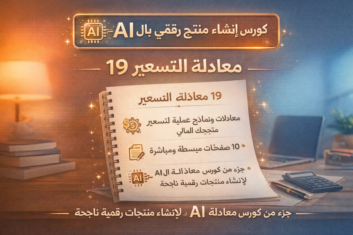 ملف معادلة التسعير